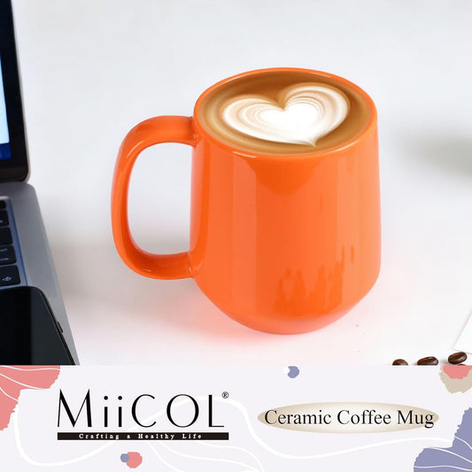 Miicol Ceramic Coffee Mug, 16 oz Large Coffee Cup, Tea Mug with Handle