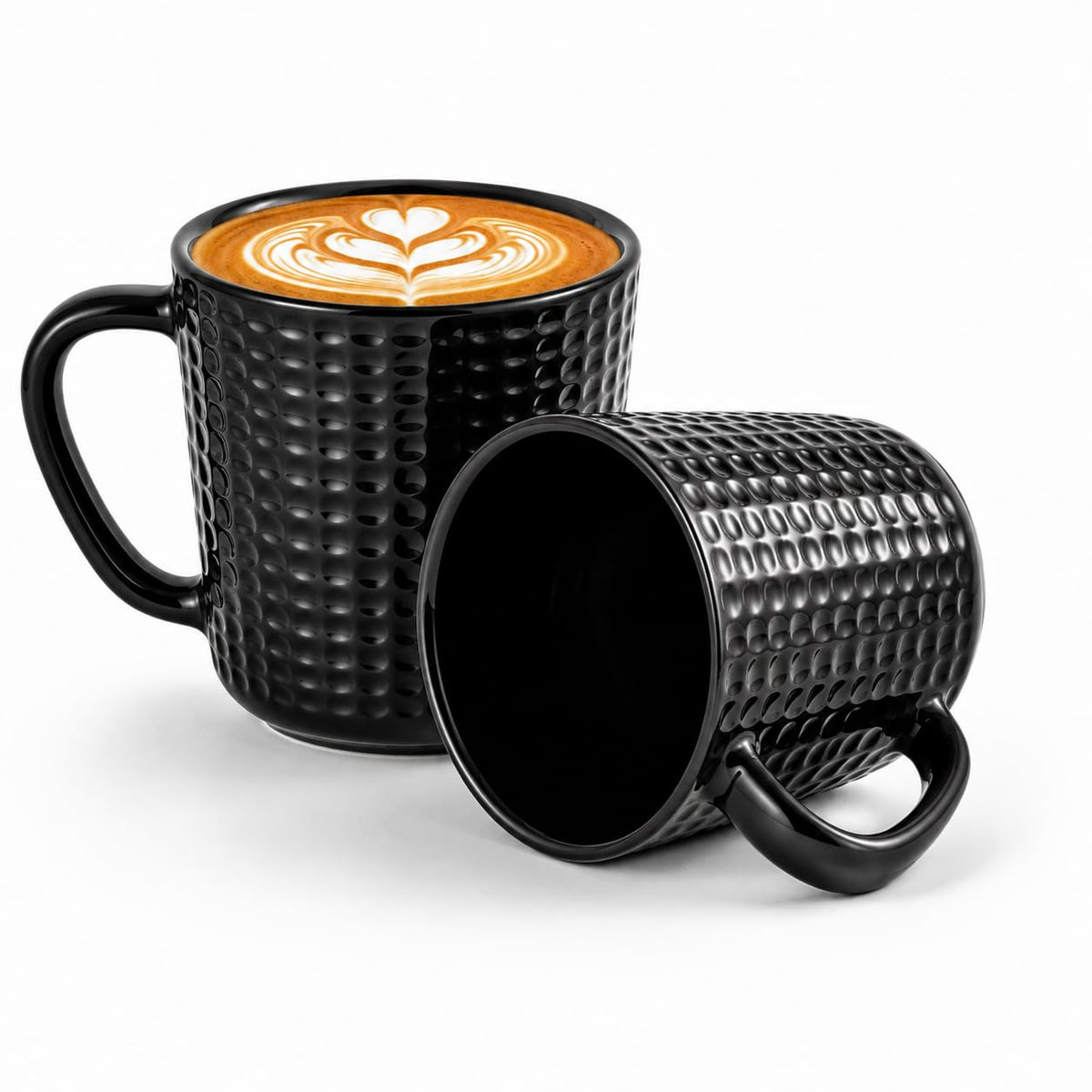 Large Coffee Mug, 20 oz White Coffee Mugs, Ceramic Coffee Cup with Handle
