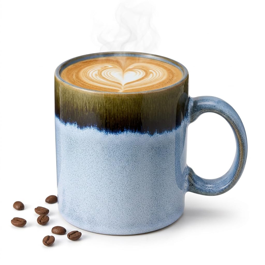 Large Coffee Mug, 20 oz Ceramic Coffee Mugs, Big Coffee Mug with Handle
