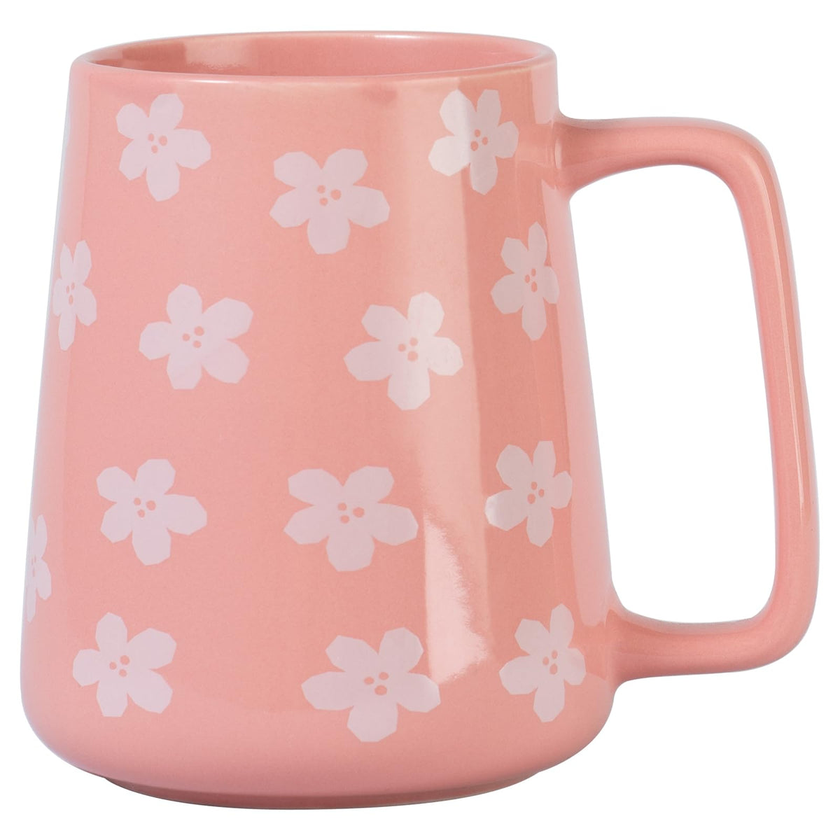 24 oz Large Ceramic Coffee mugs, Extra Large Cup, Big Handle (24 oz blue)