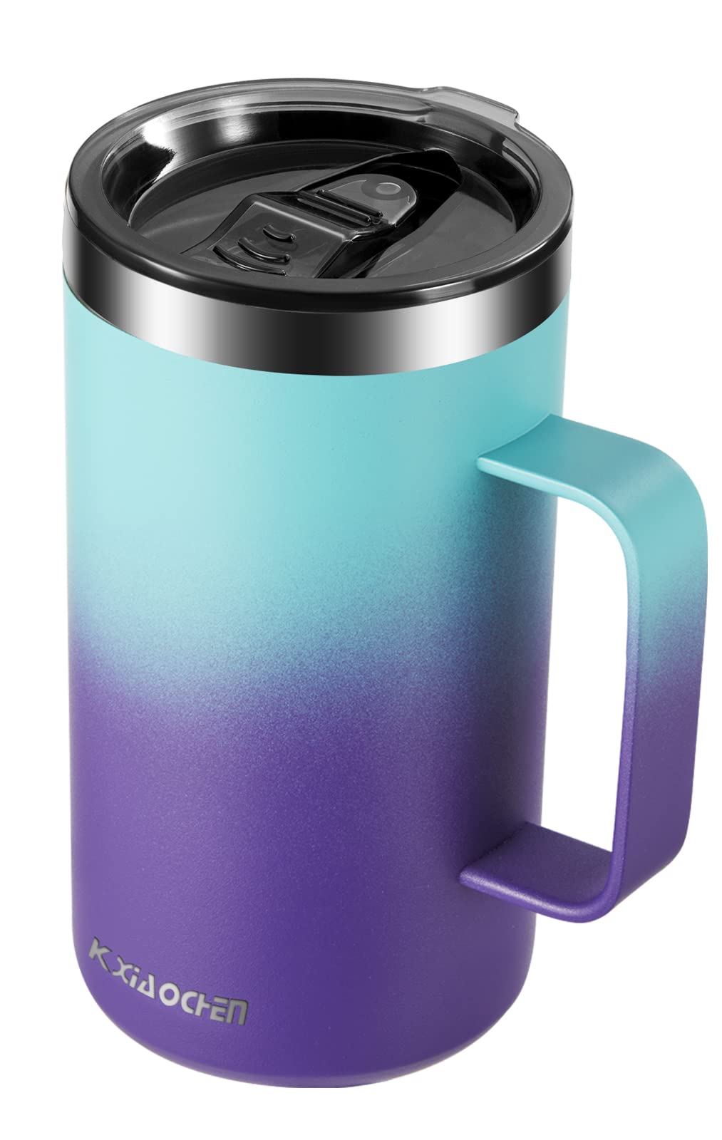 KXIAOCHEN 20 oz Insulated Coffee Mug, Coffee Cup with Lid and Wide Handle