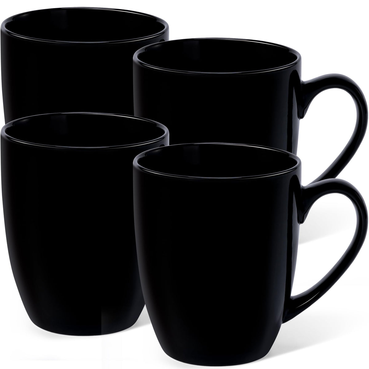 Large Ceramic Coffee Mug 16oz(475ml) Tea Cups Idea Gifts 1 Pack White