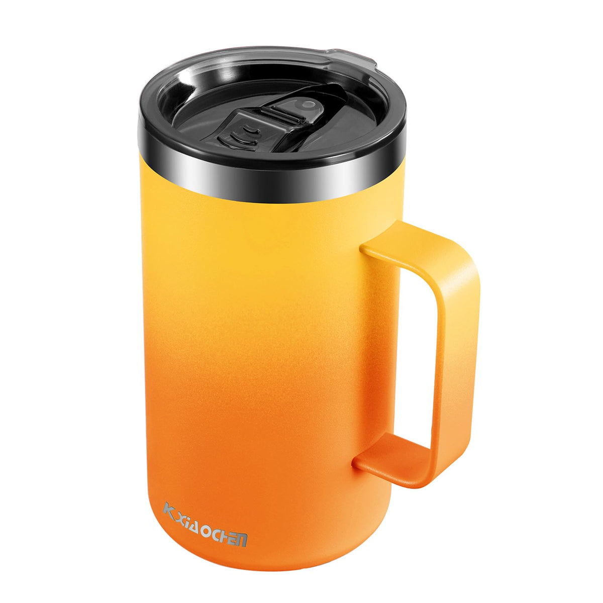 KXIAOCHEN 20 oz Insulated Coffee Mug, Coffee Cup with Lid and Wide Handle