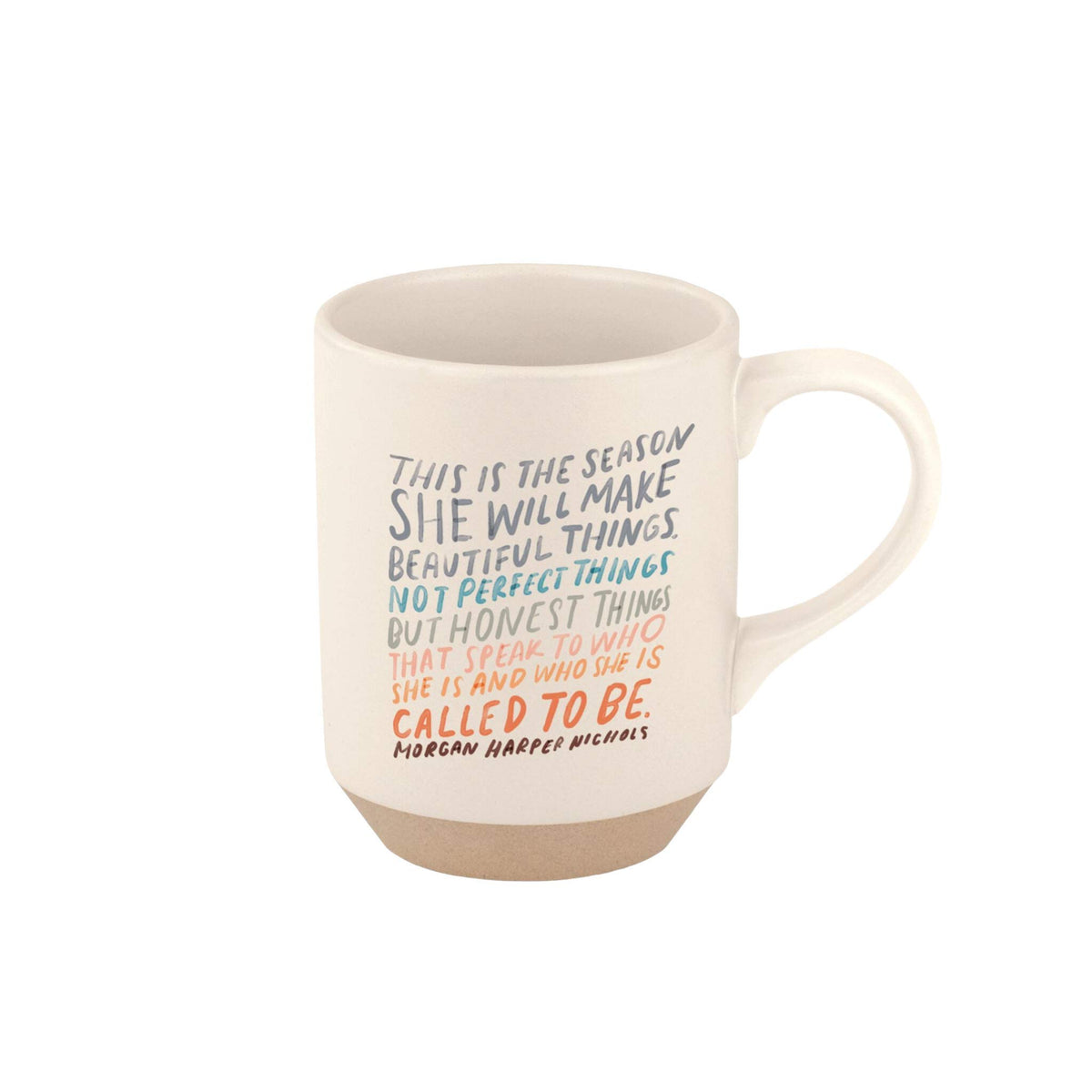 Fringe Studio Celestial Dog Stoneware Mug, 12 fl oz, Navy, 429017