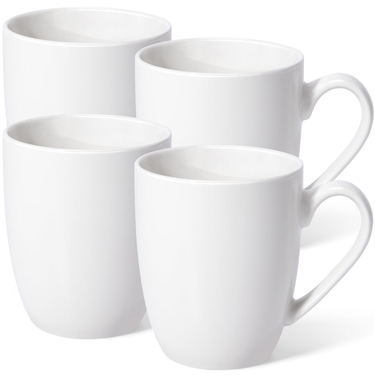 Large Ceramic Coffee Mug 16oz(475ml) Tea Cups Idea Gifts 1 Pack White