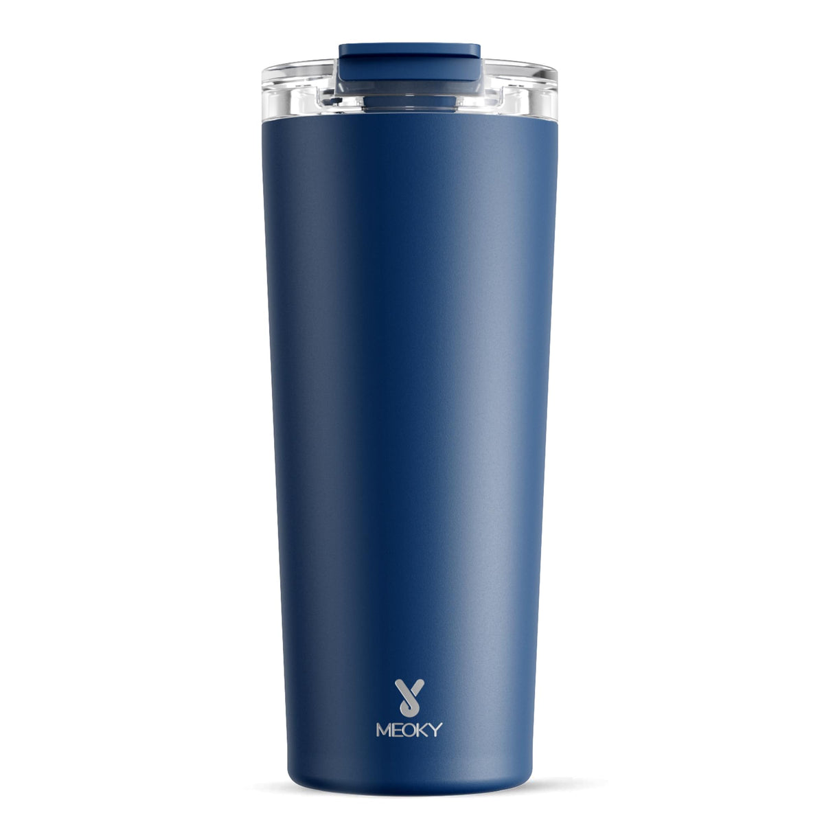Meoky 24 oz Insulated Travel Coffee Mug: Leak Proof Lid, Night