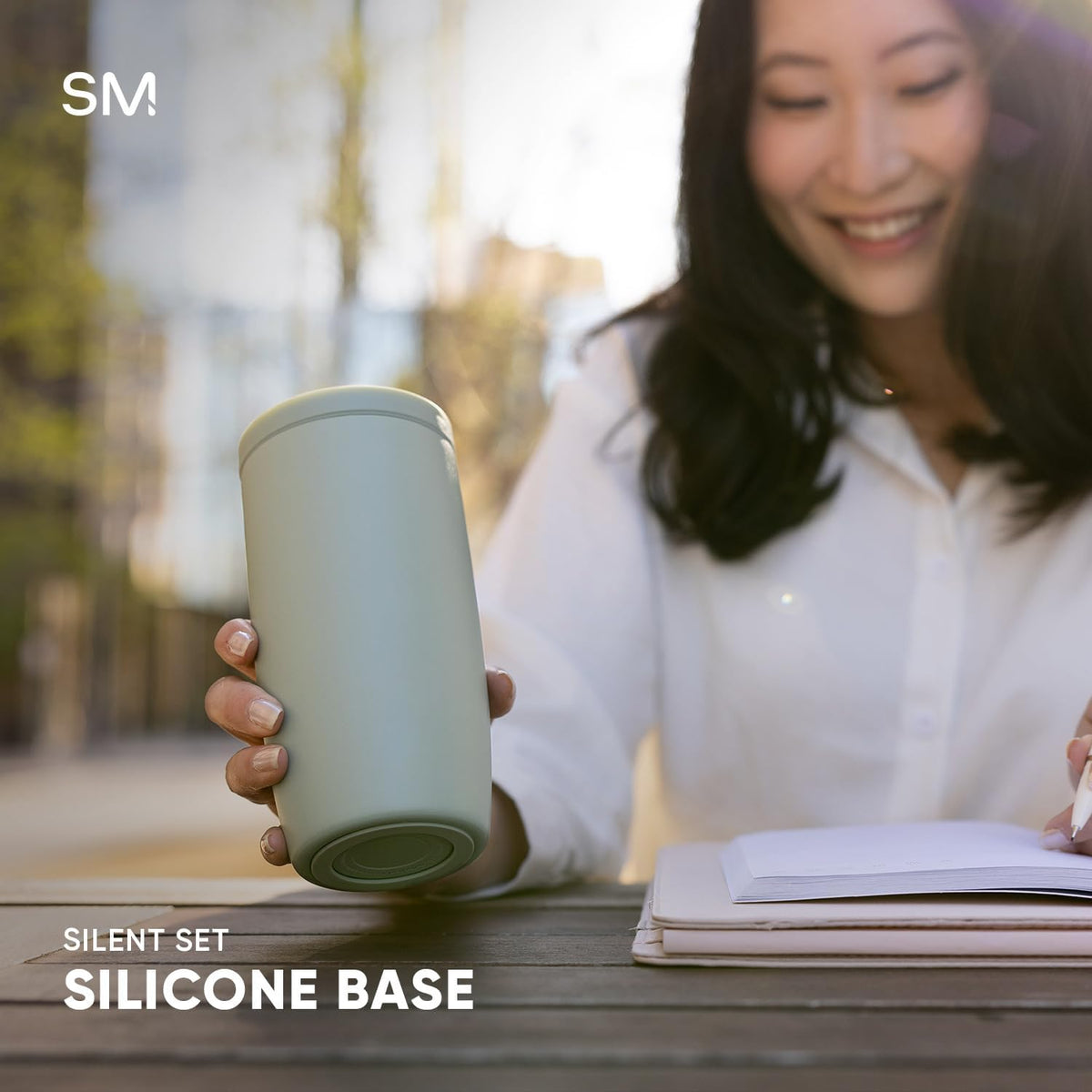 Simple Modern Insulated Travel Coffee Mug 360° Lid | 16oz | Green
