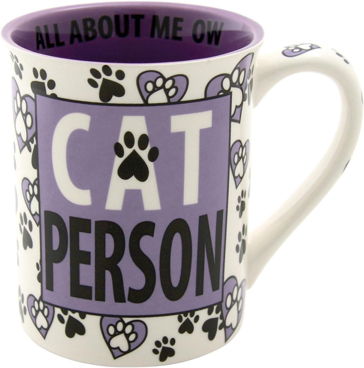 Our Name is Mud “Catffeine” Stoneware Mug, 16 oz.