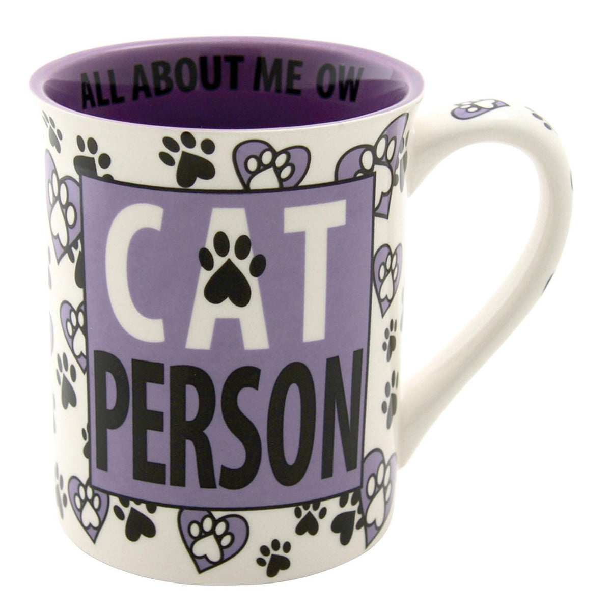Our Name is Mud “Catffeine” Stoneware Mug, 16 oz.