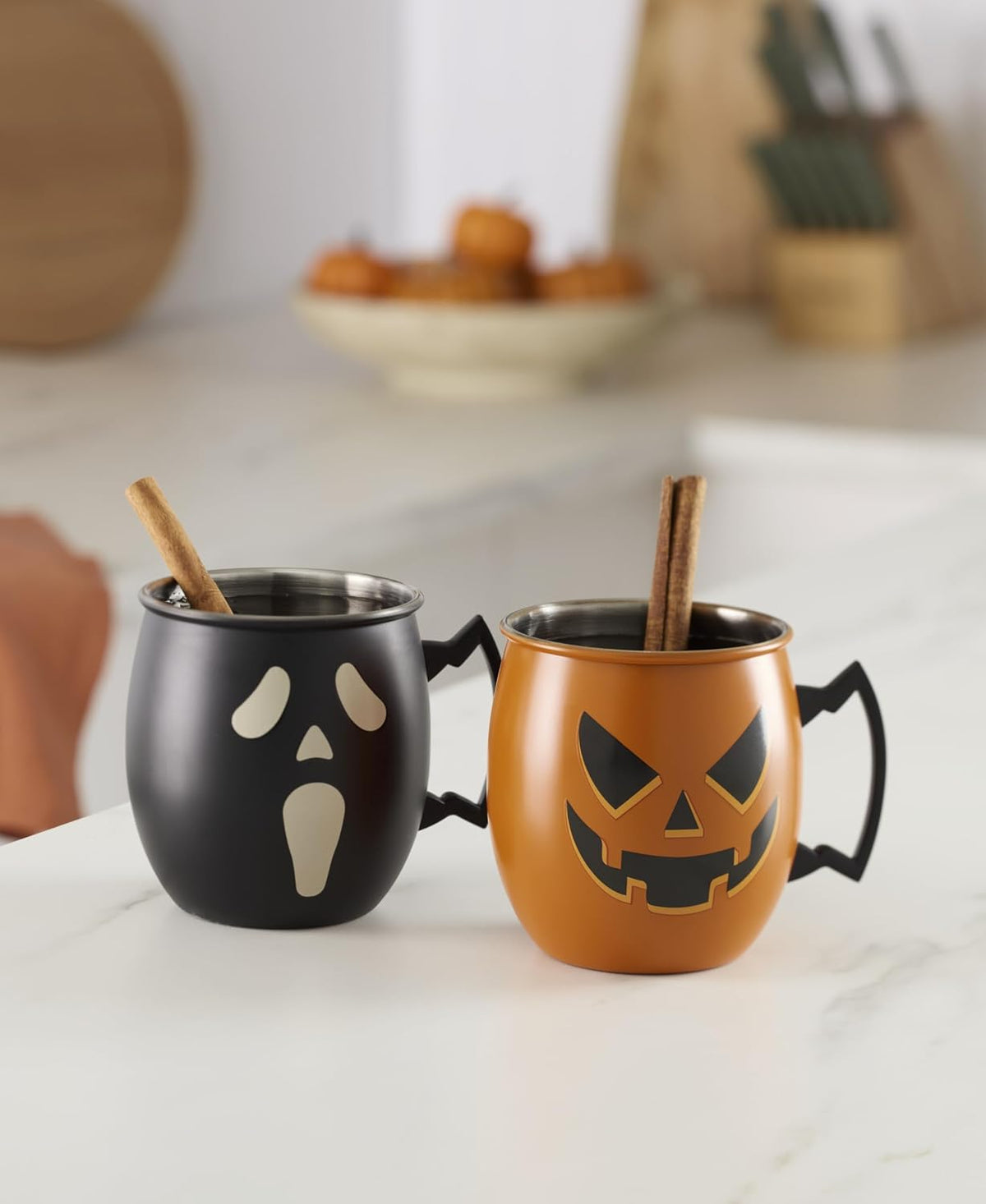 CAMBRIDGE Halloween Moscow Mule Mugs, Set Of 2