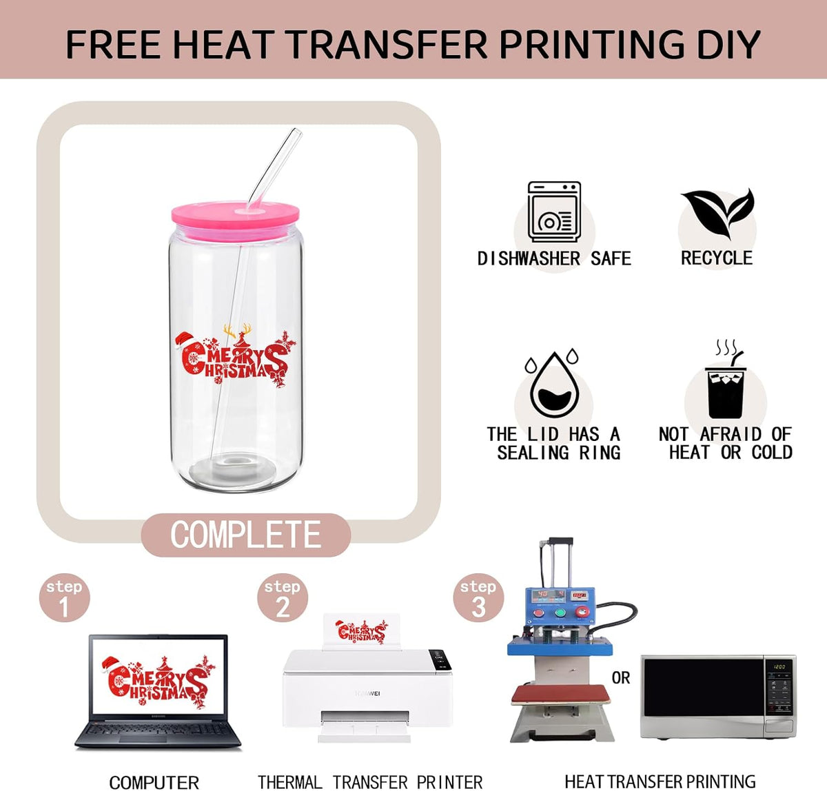 20 Pack Drinking Glass Cups with Acrylic Lids and Glass Straws 16oz Clear Glass Tumblers Can Shaped Iced Coffee Cups Drinking Glasses, Cute Glass Cups for Tea Beer Soda Smoothie Whiskey Gift