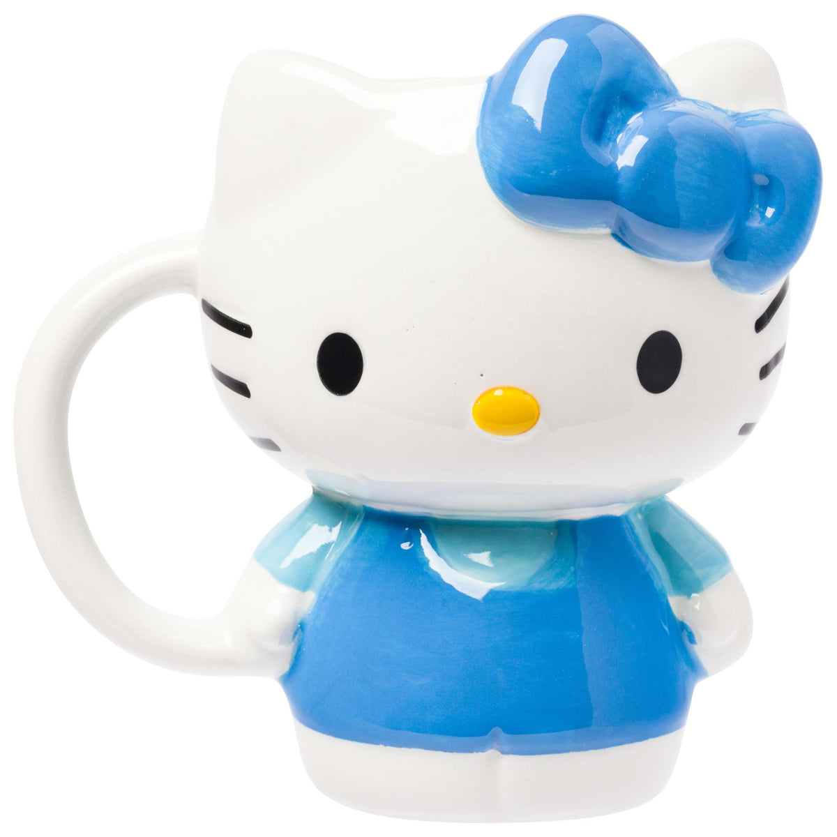 Silver Buffalo Sanrio Hello Kitty Spooky Skeleton, 3D Sculpted Mug, 20oz