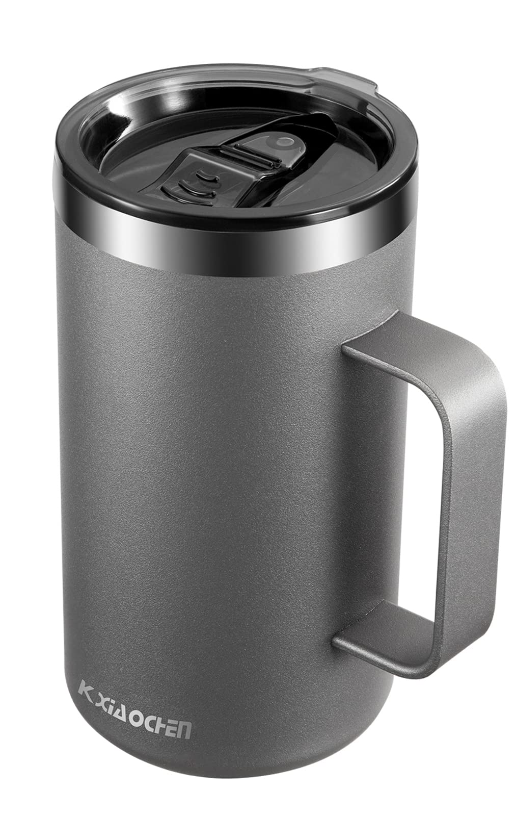 KXIAOCHEN 20 oz Insulated Coffee Mug, Coffee Cup with Lid and Wide Handle