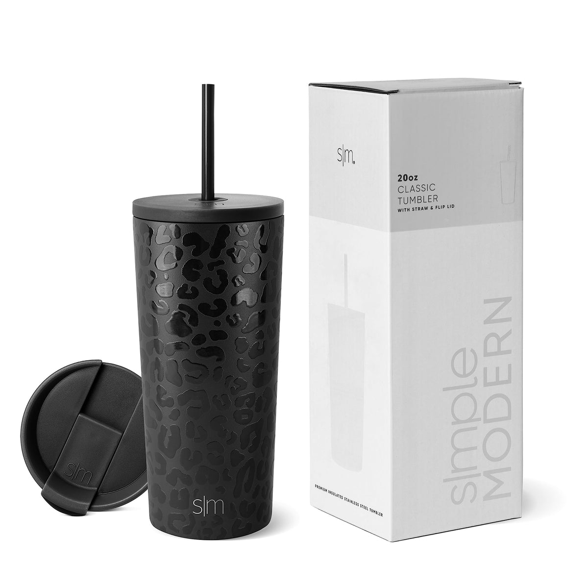 Simple Modern Iced Coffee Tumbler, Insulated | 24oz | Green