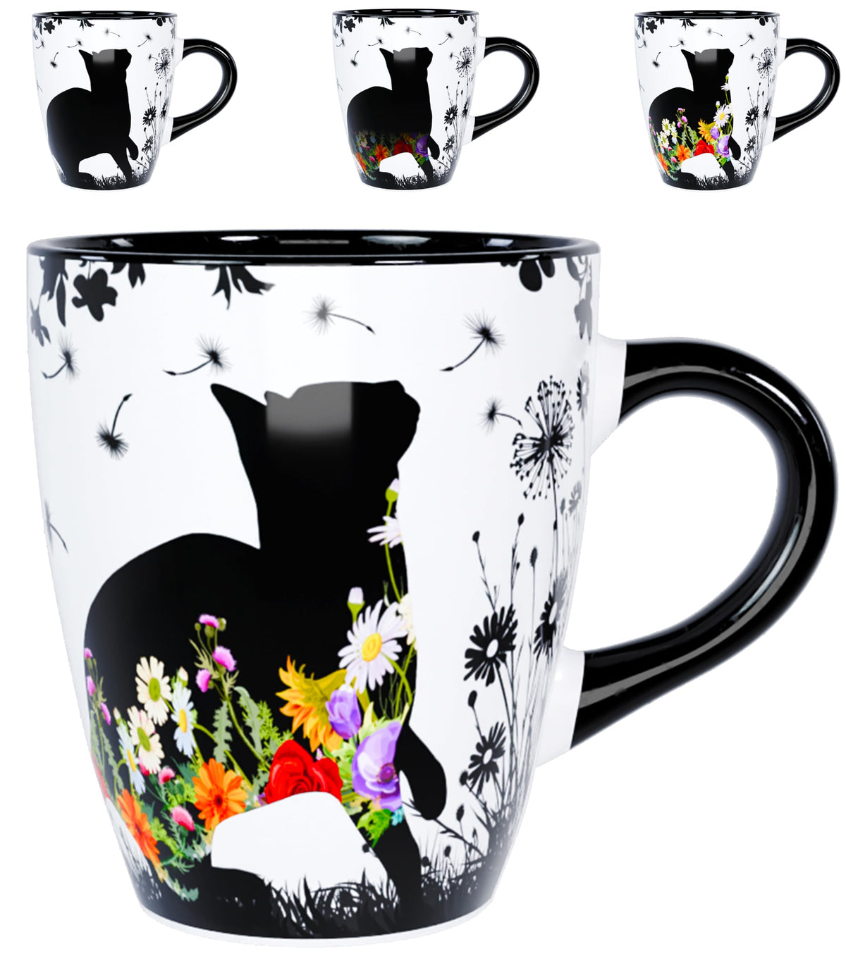 Color Changing Bird Coffee Mug 12oz – Unique Gifts for Bird Lovers