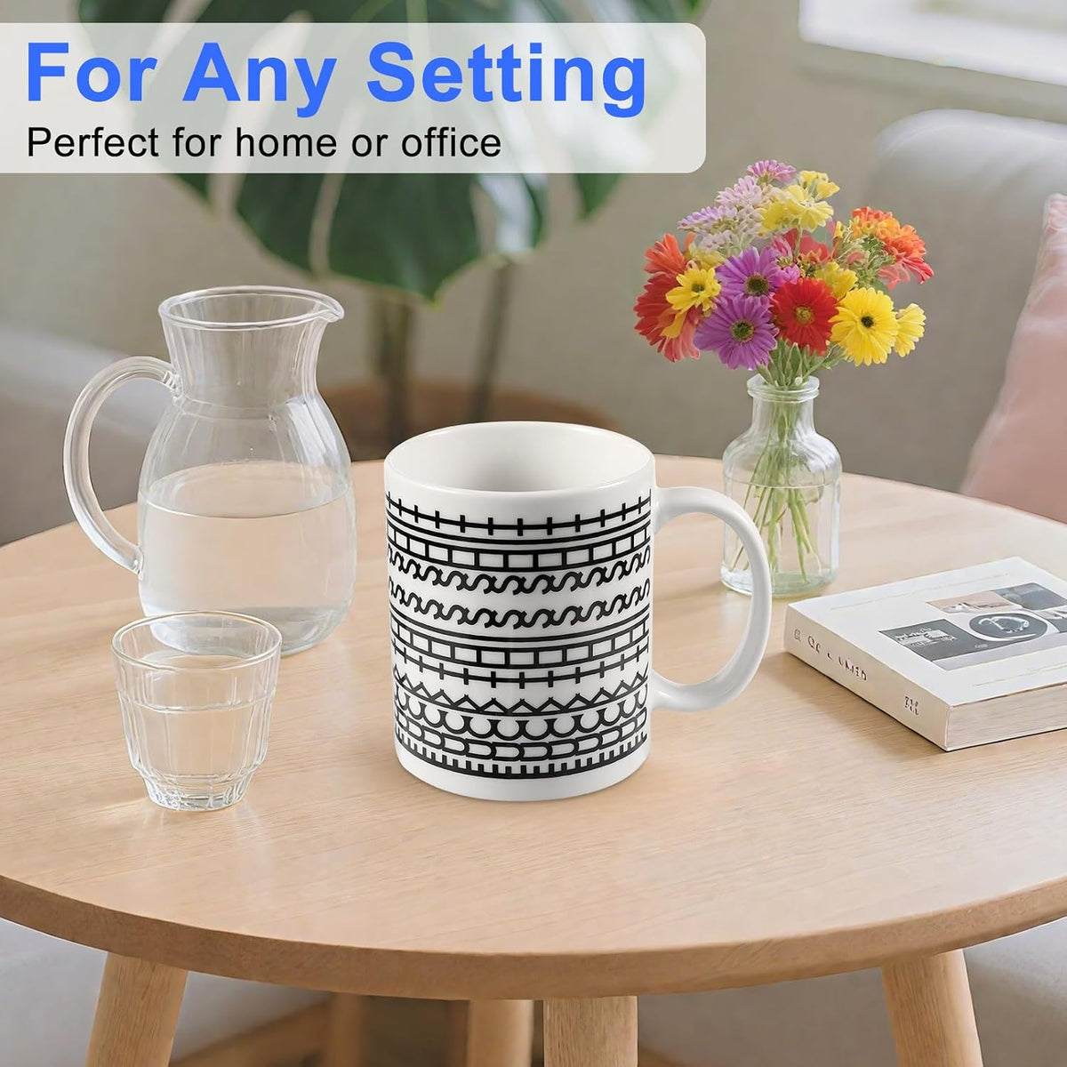Birthday Gifts for Women，Funny Gag Gifts for Men, Hidden Message Ceramic Coffee Mug, White Elephant Gifts, Unique Office Prank Gag Gifts for Coworkers Coffee Lover