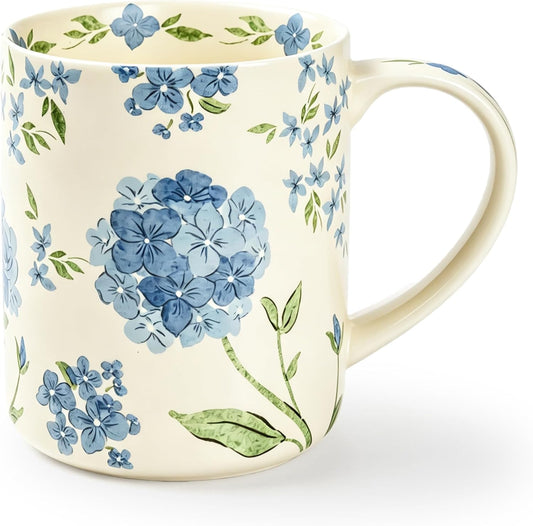 18 oz Large Ceramic Coffee Mug, Porcelain Tea Cup with Big Handle