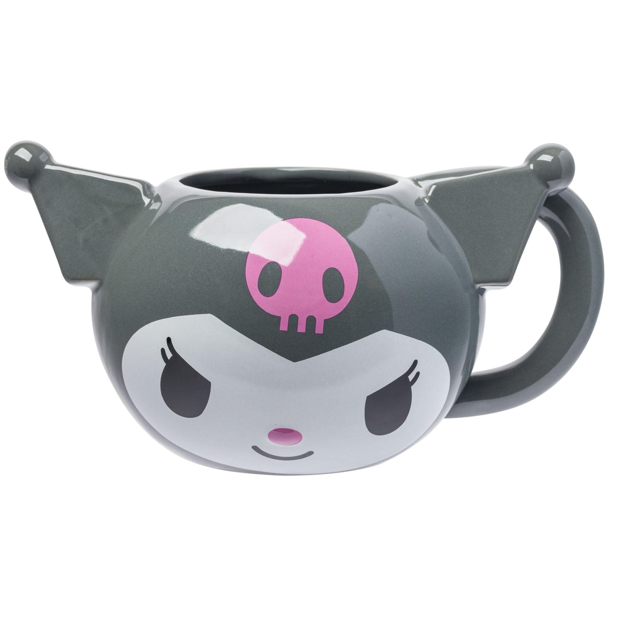 Silver Buffalo Sanrio Hello Kitty Spooky Skeleton, 3D Sculpted Mug, 20oz