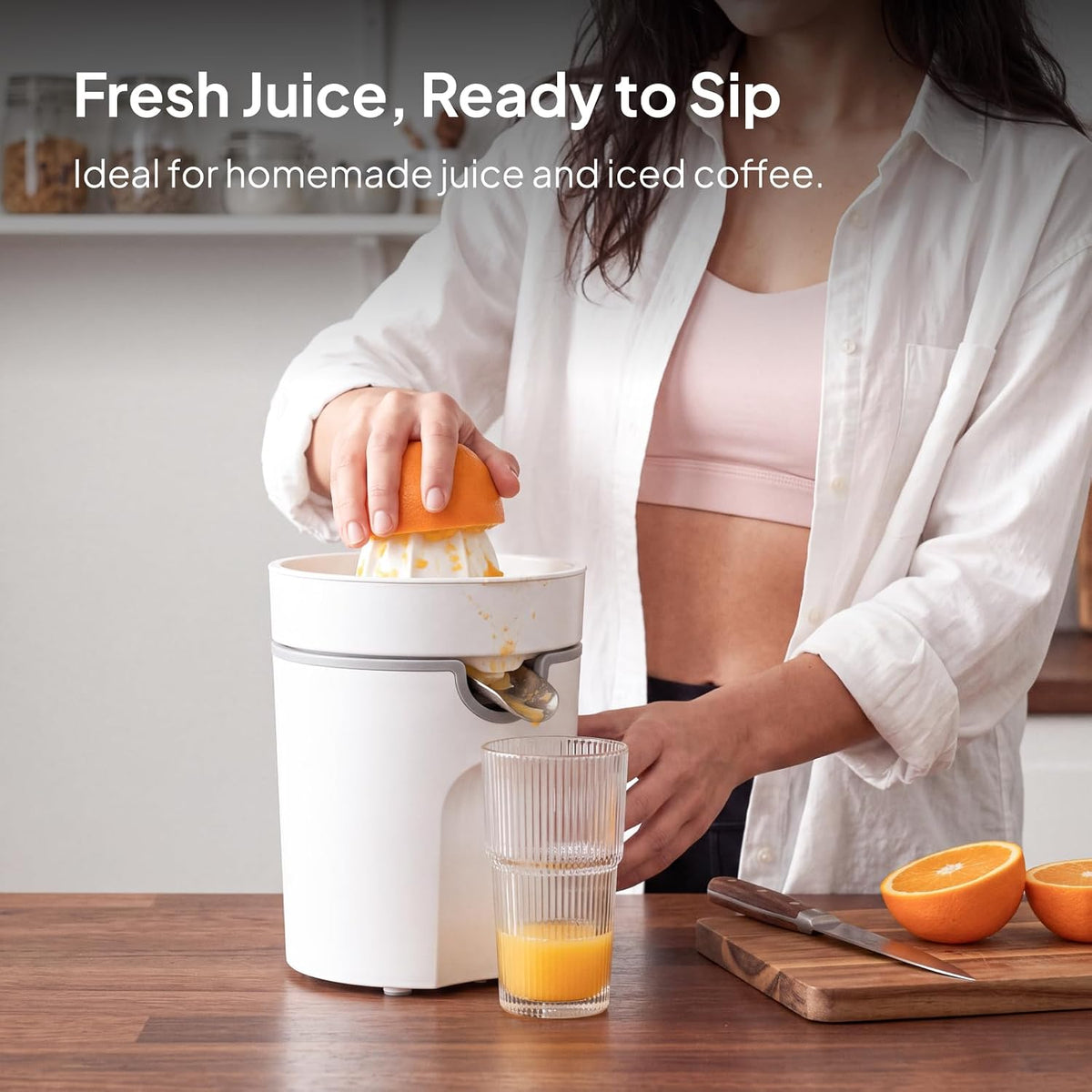 KEMORELA 20oz Ribbed Glass Tumblers with Lids and Straws,Iced Coffee Cups