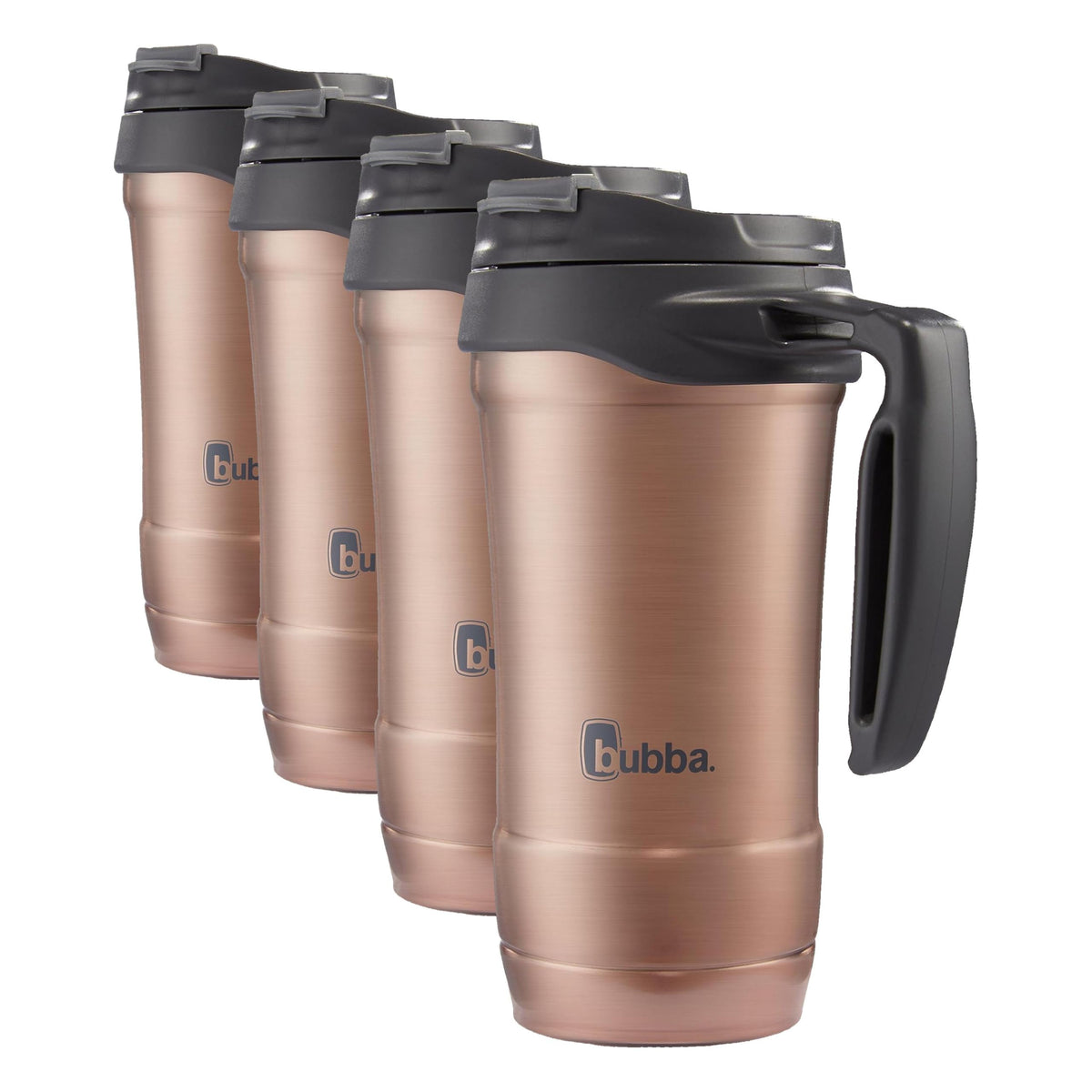 Bubba HERO Vacuum-Insulated Stainless Steel Travel Mug with Handle, 18 oz, Gunmetal