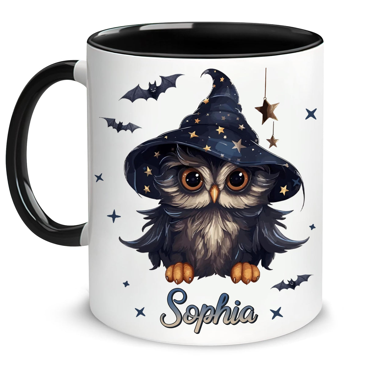 Hyturtle Cute Ghost Read Book Mug - Black Coffee Cup Ceramic Mug 15 Oz And Keychain - Book Gifts For Women Lover - Bookish Gift For Bookworm Librarian - Inspirational Librarian Present For Halloween