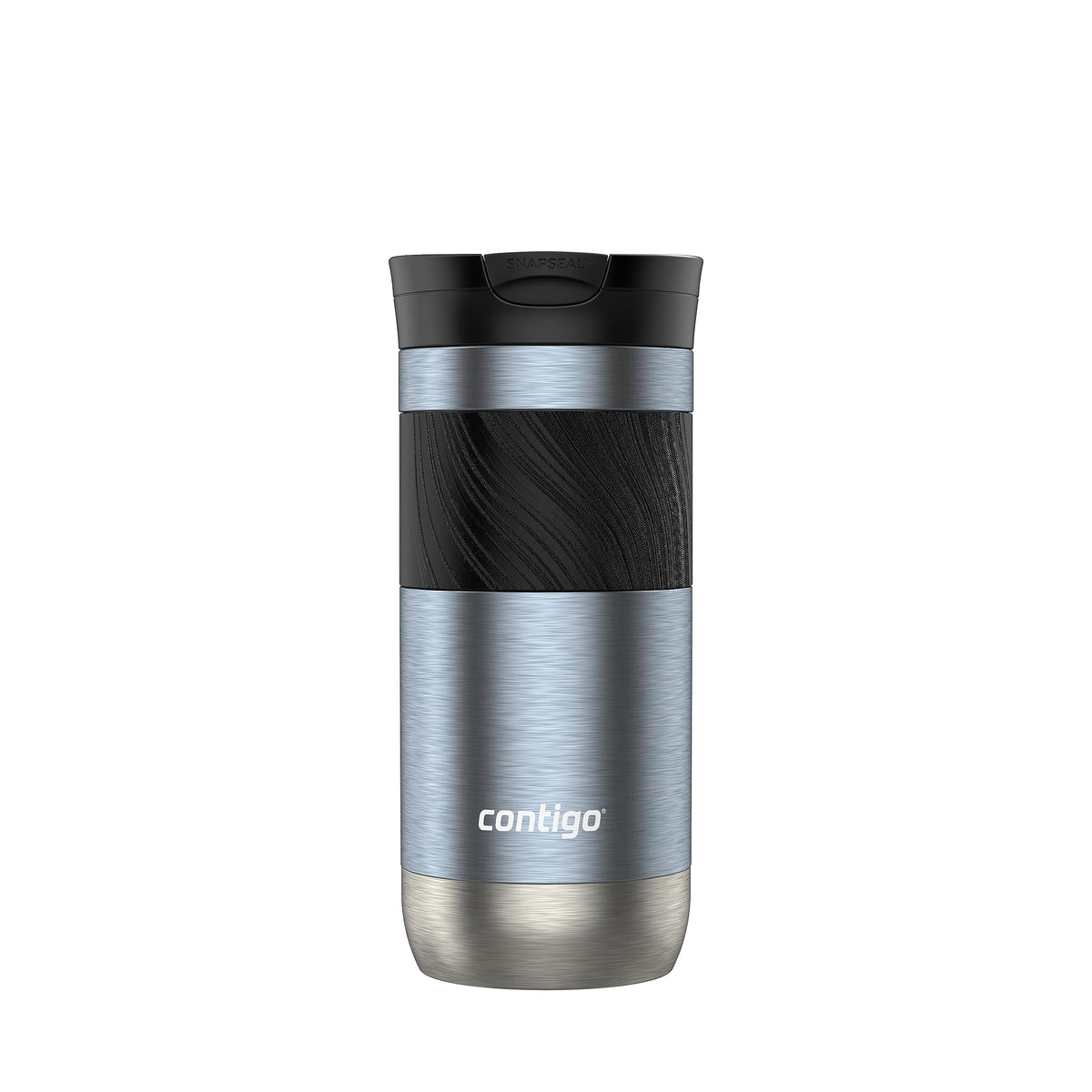 Contigo Byron 2.0 Stainless Steel Travel Mug with Snapseal Lid and Grip, 24oz, Midnight Berry, BPA Free and Leak Proof