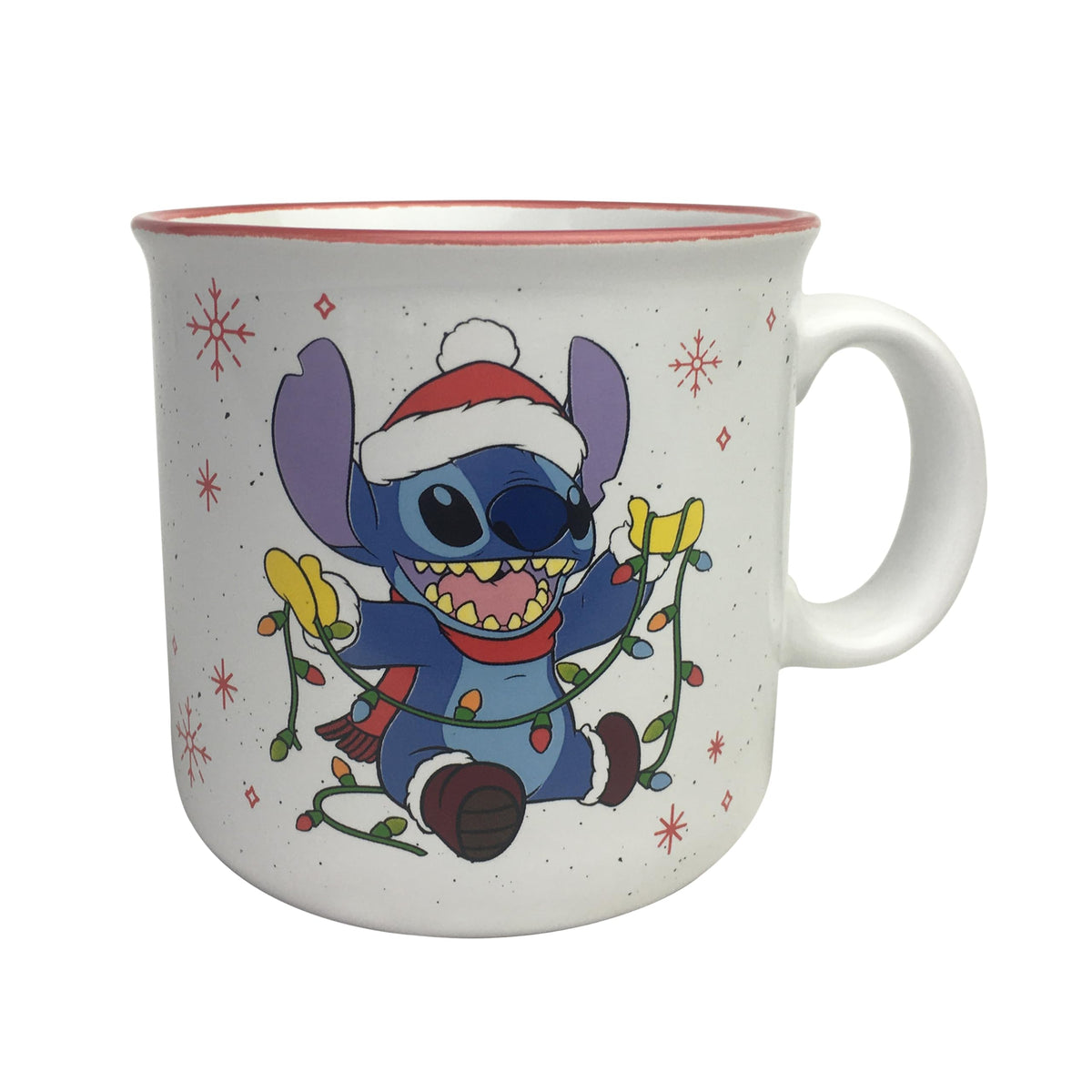 Silver Buffalo Lord of the Rings Elven, Reactive Glaze Pottery Mug, 14oz