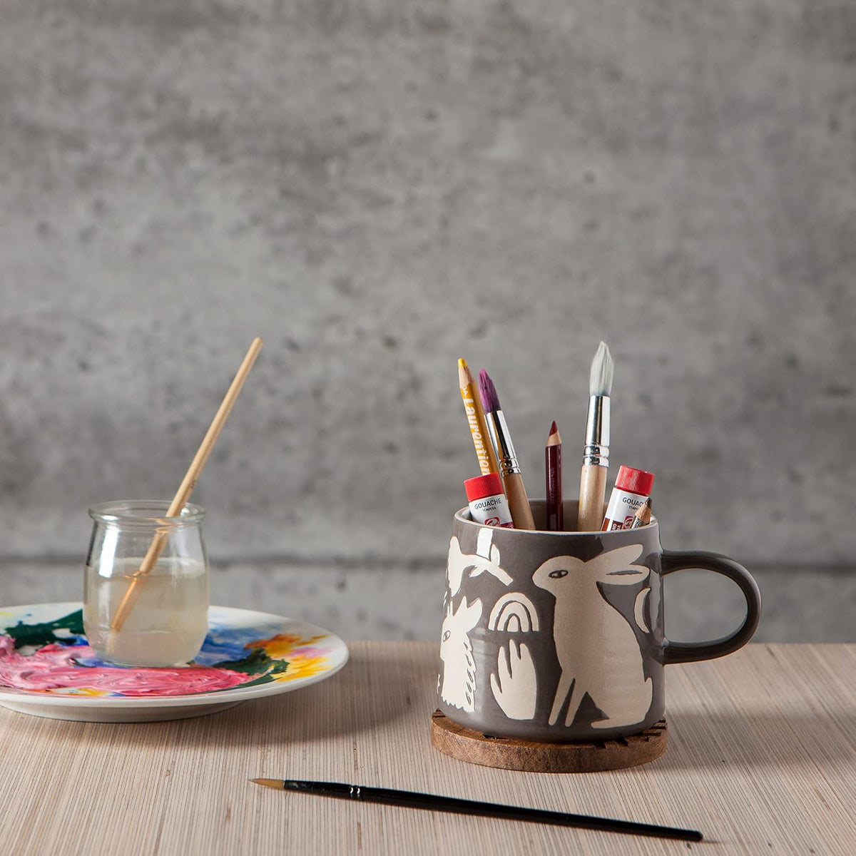 Now Designs DANICA STUDIO Timber Imprint Mug, 1 EA