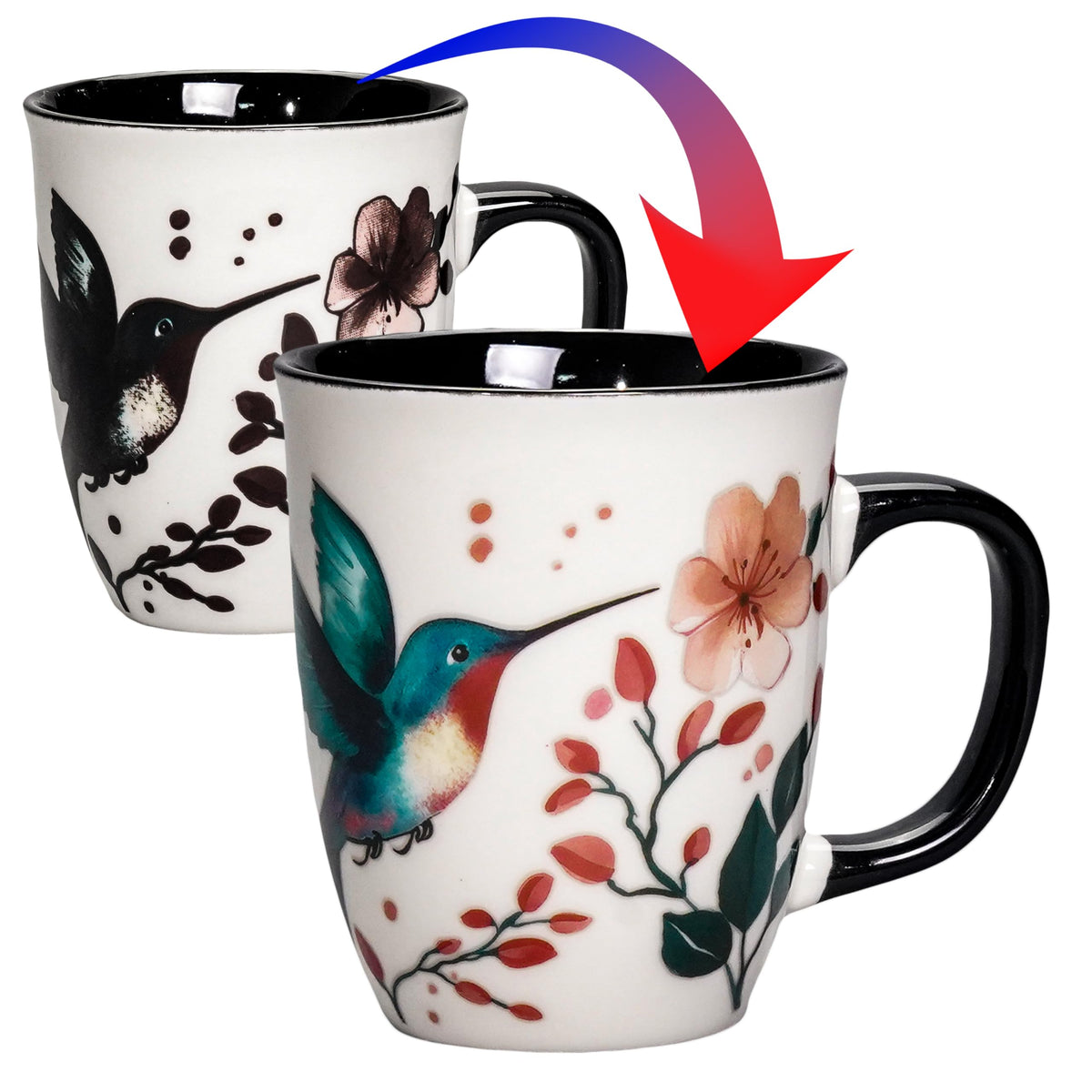 Mushroom Color Changing Coffee Mug, 16oz
