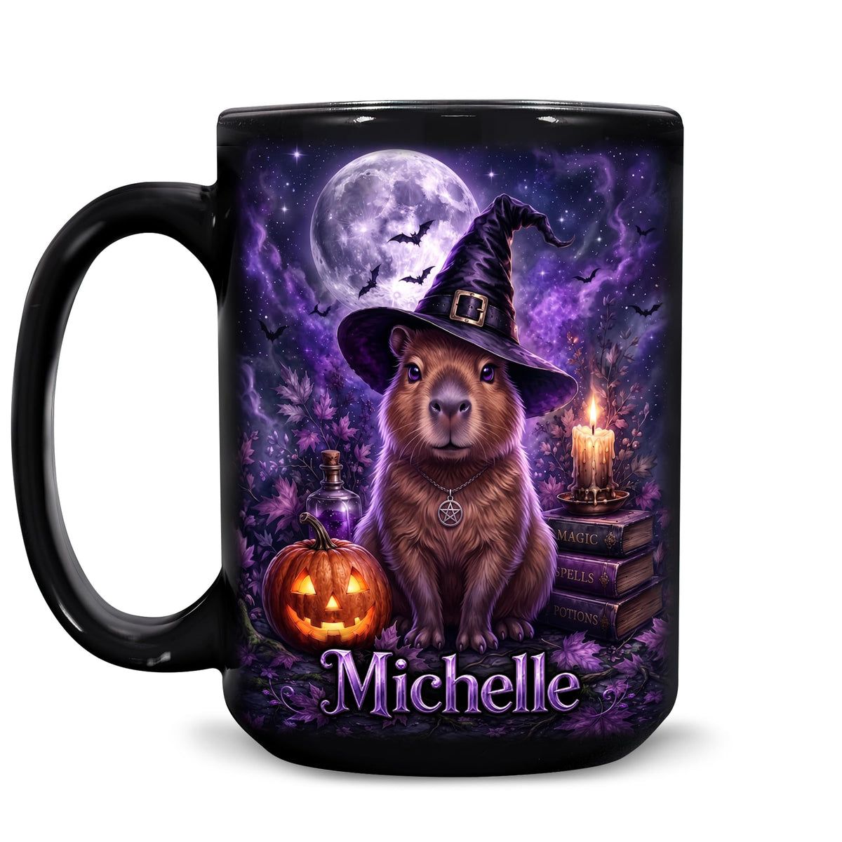 Hyturtle Cute Ghost Read Book Mug - Black Coffee Cup Ceramic Mug 15 Oz And Keychain - Book Gifts For Women Lover - Bookish Gift For Bookworm Librarian - Inspirational Librarian Present For Halloween
