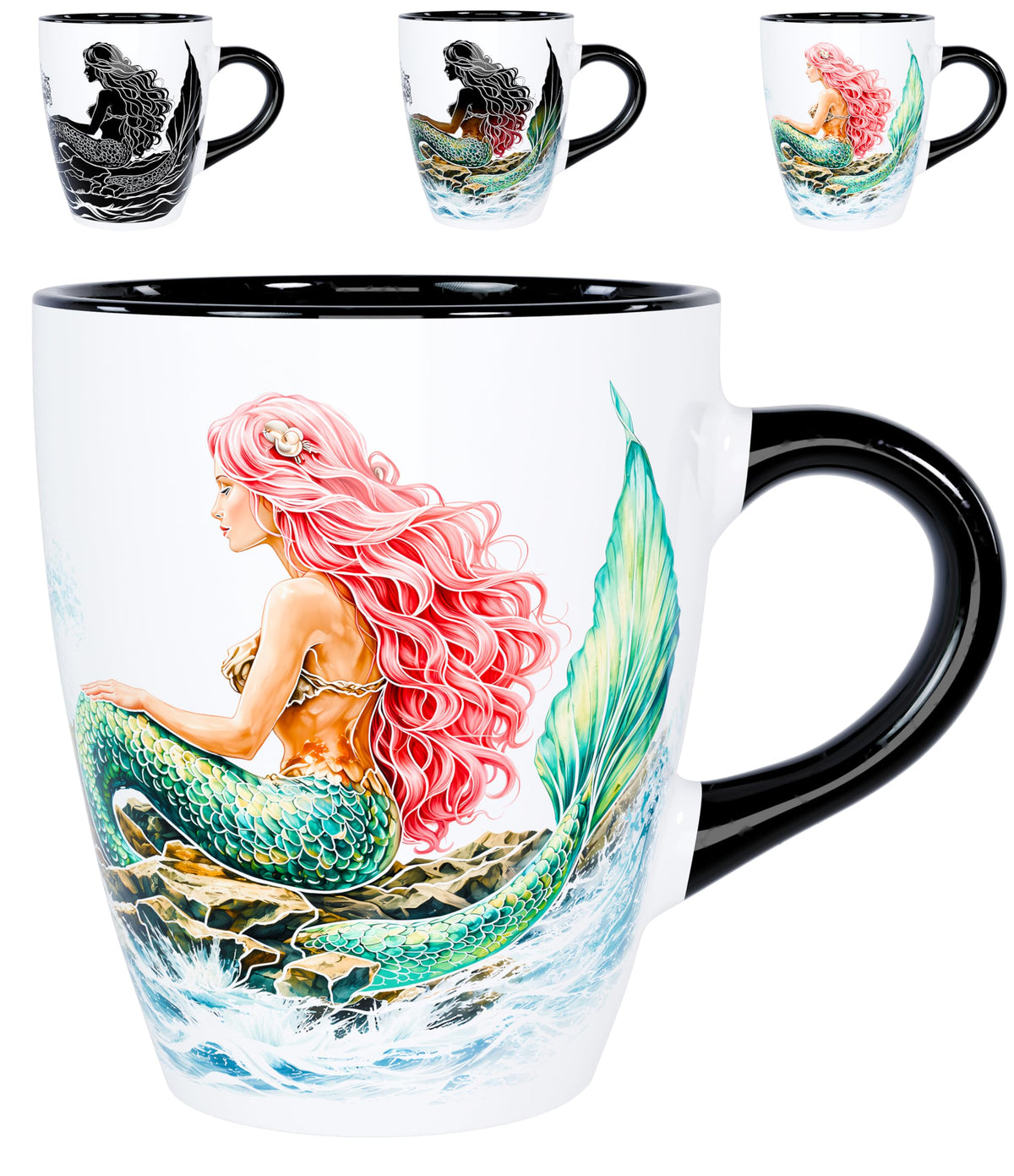Color Changing Bird Coffee Mug 12oz – Unique Gifts for Bird Lovers