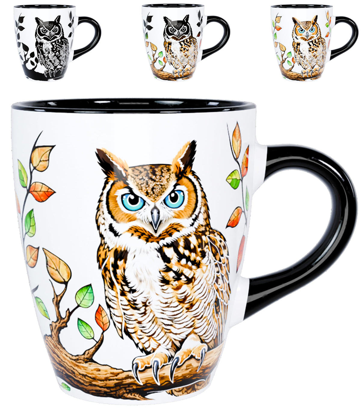Color Changing Bird Coffee Mug 12oz – Unique Gifts for Bird Lovers