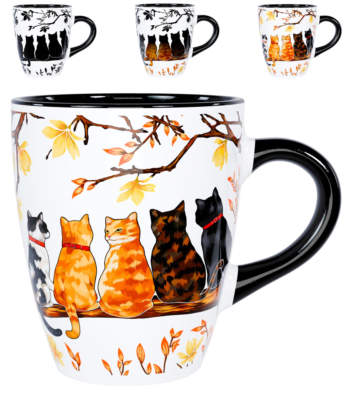 Color Changing Bird Coffee Mug 12oz – Unique Gifts for Bird Lovers