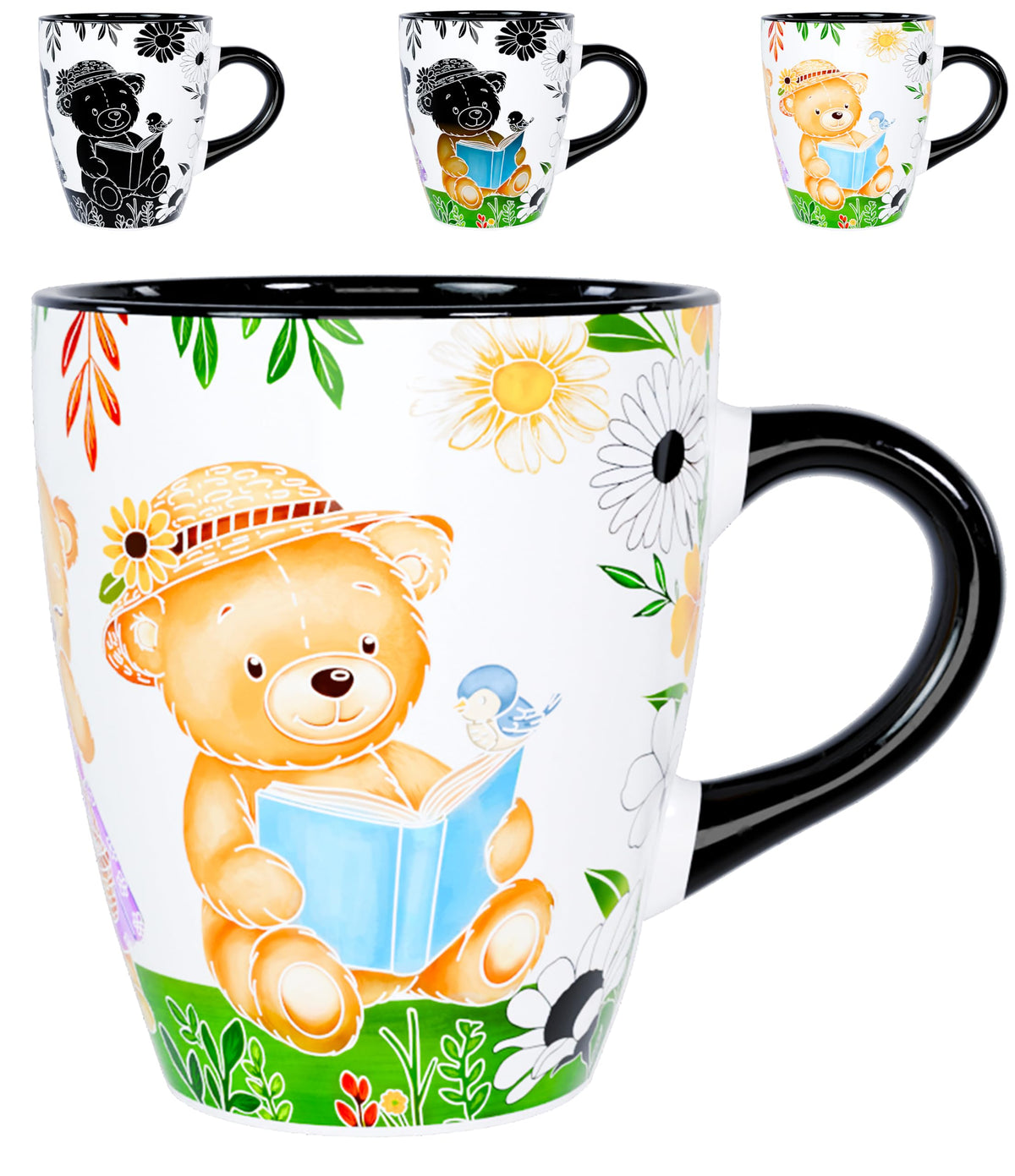 Color Changing Bird Coffee Mug 12oz – Unique Gifts for Bird Lovers