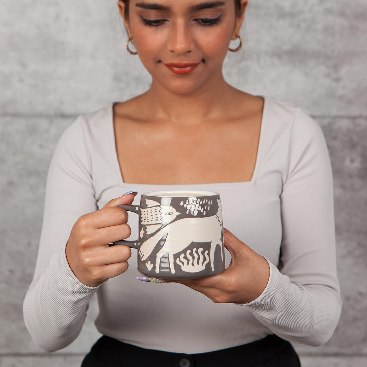Now Designs DANICA STUDIO Timber Imprint Mug, 1 EA