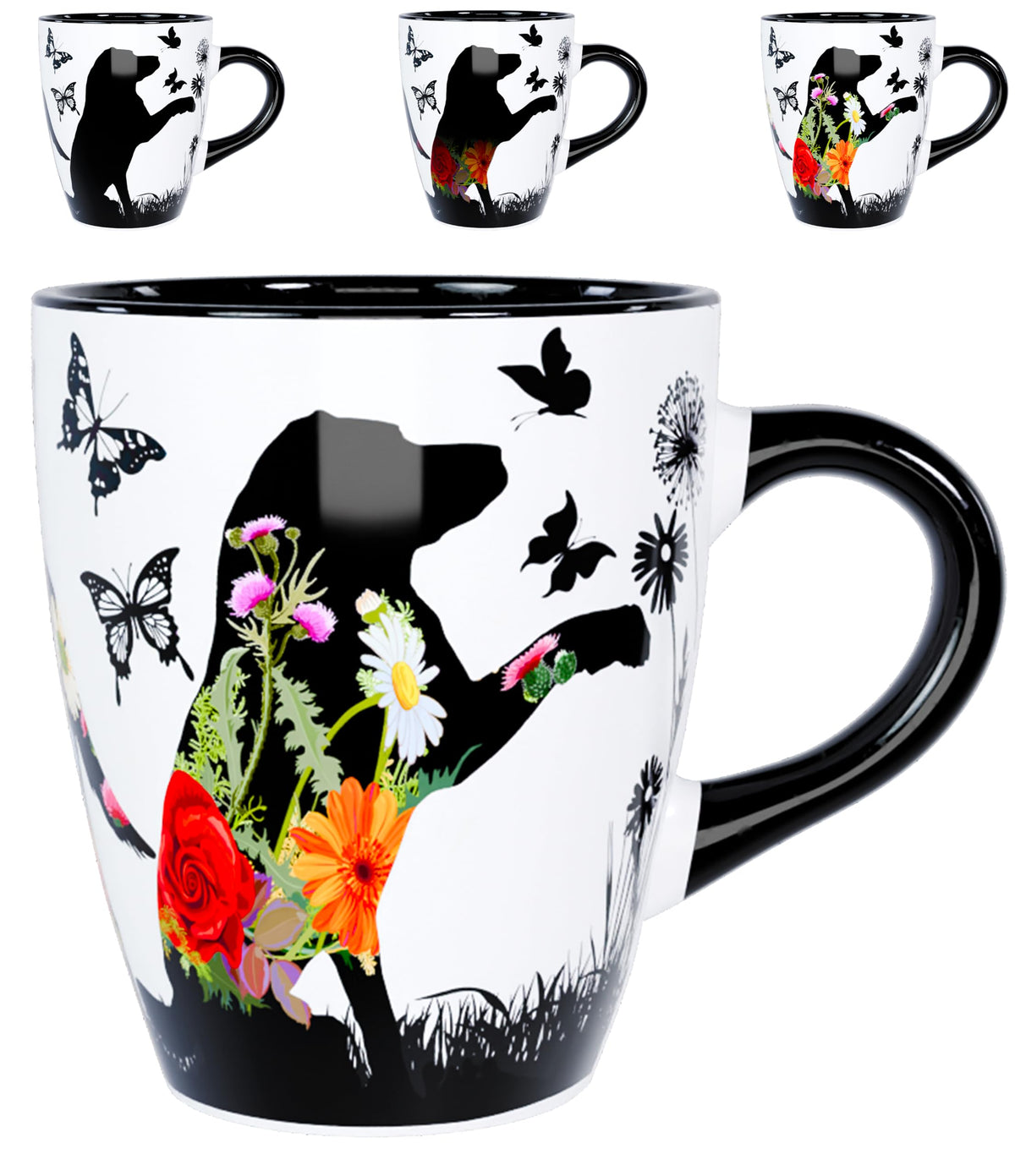 Color Changing Bird Coffee Mug 12oz – Unique Gifts for Bird Lovers