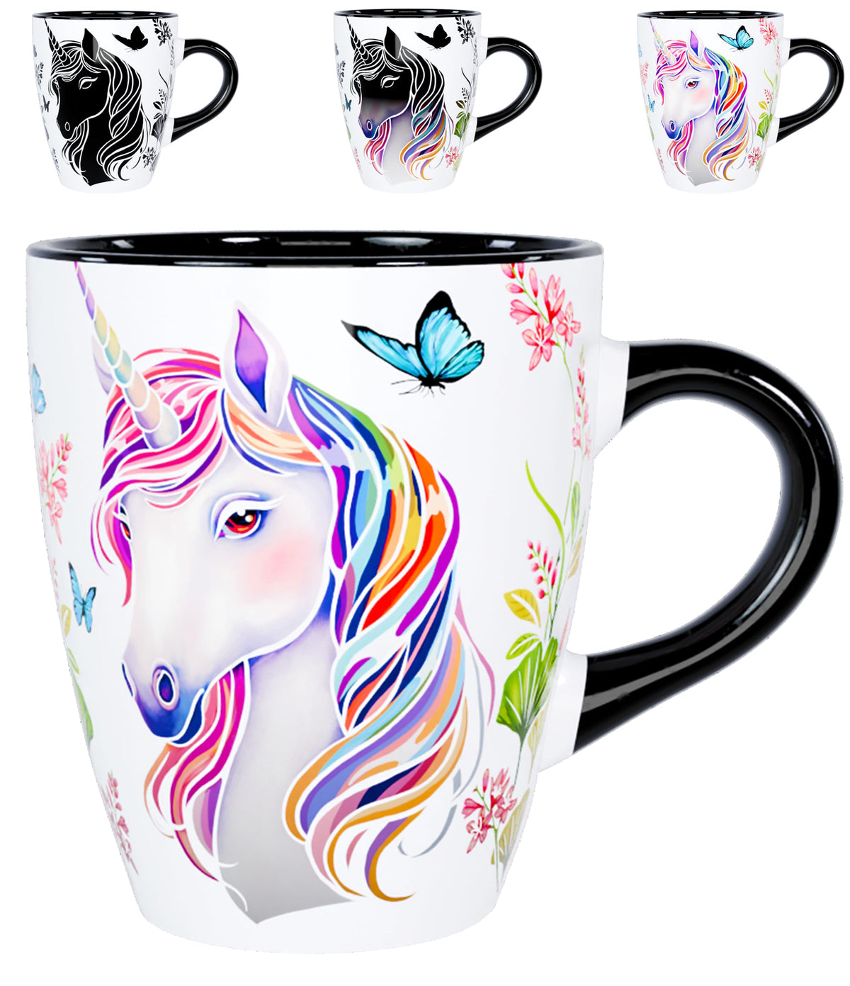 Color Changing Bird Coffee Mug 12oz – Unique Gifts for Bird Lovers