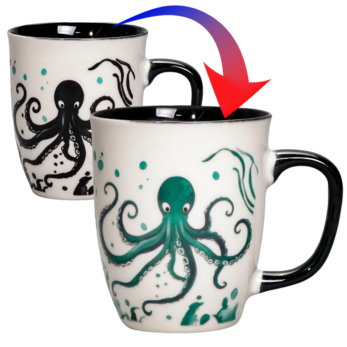 Mushroom Color Changing Coffee Mug, 16oz