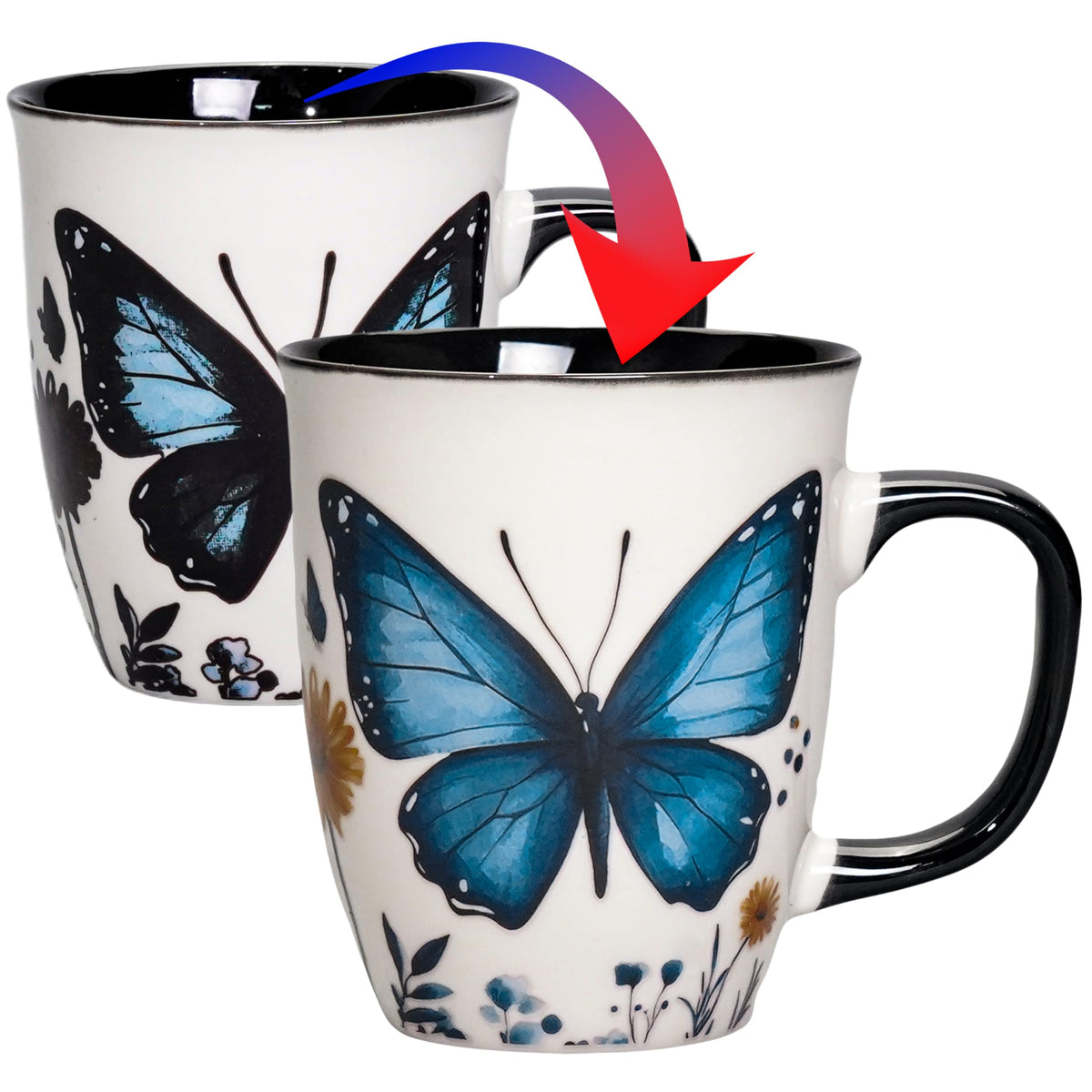 Mushroom Color Changing Coffee Mug, 16oz